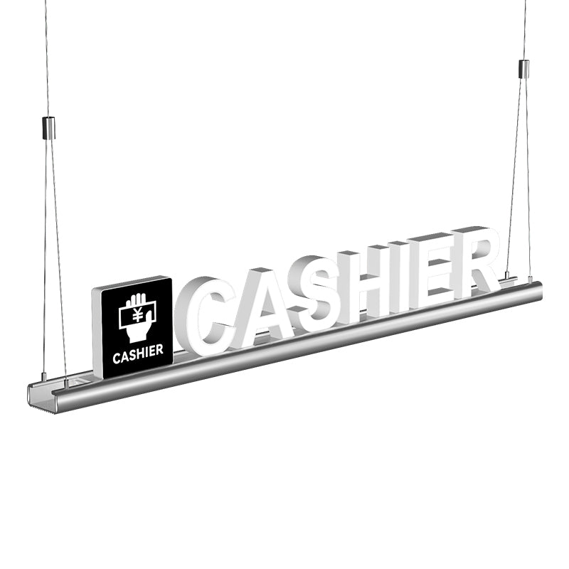 Ceiling Suspension Bar for Stand Letters