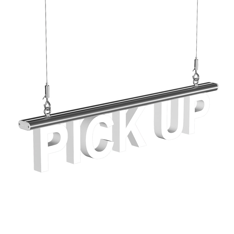 Top Track Hang Letter H150mm