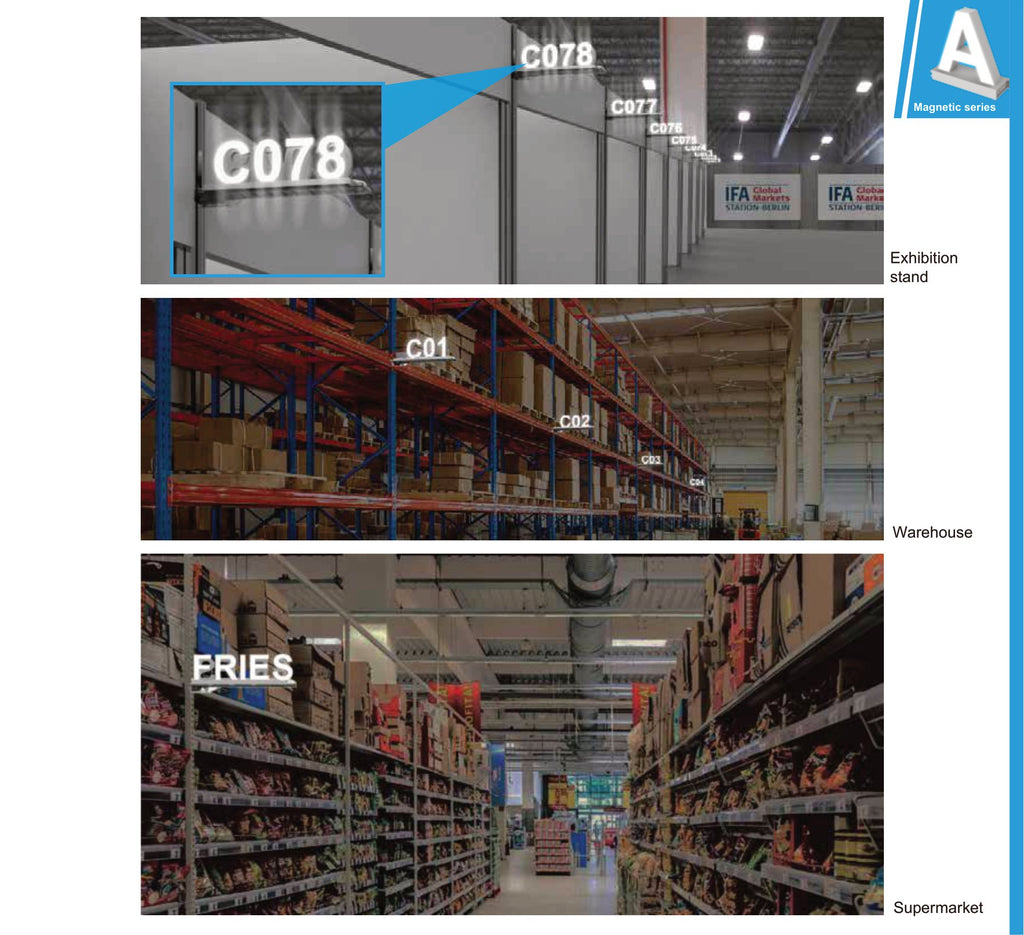 Protruding Transparent Shelf W415mm