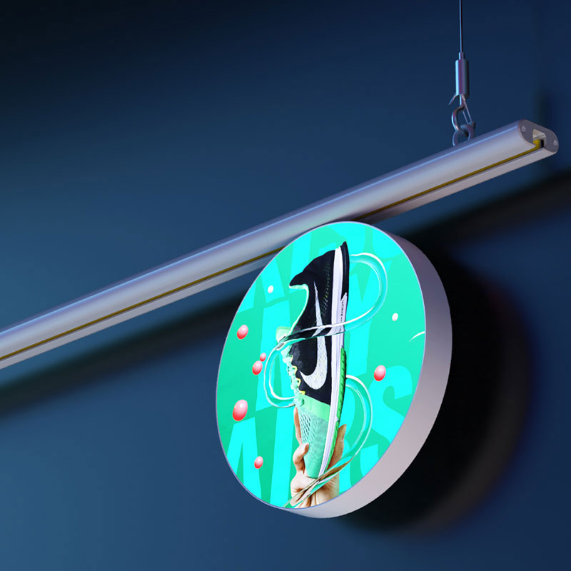 Suspension Round Display