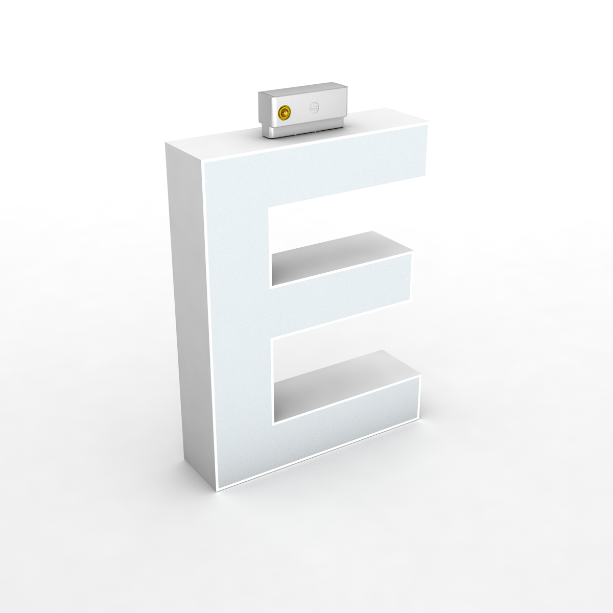 Top Track Hang Letter H150mm