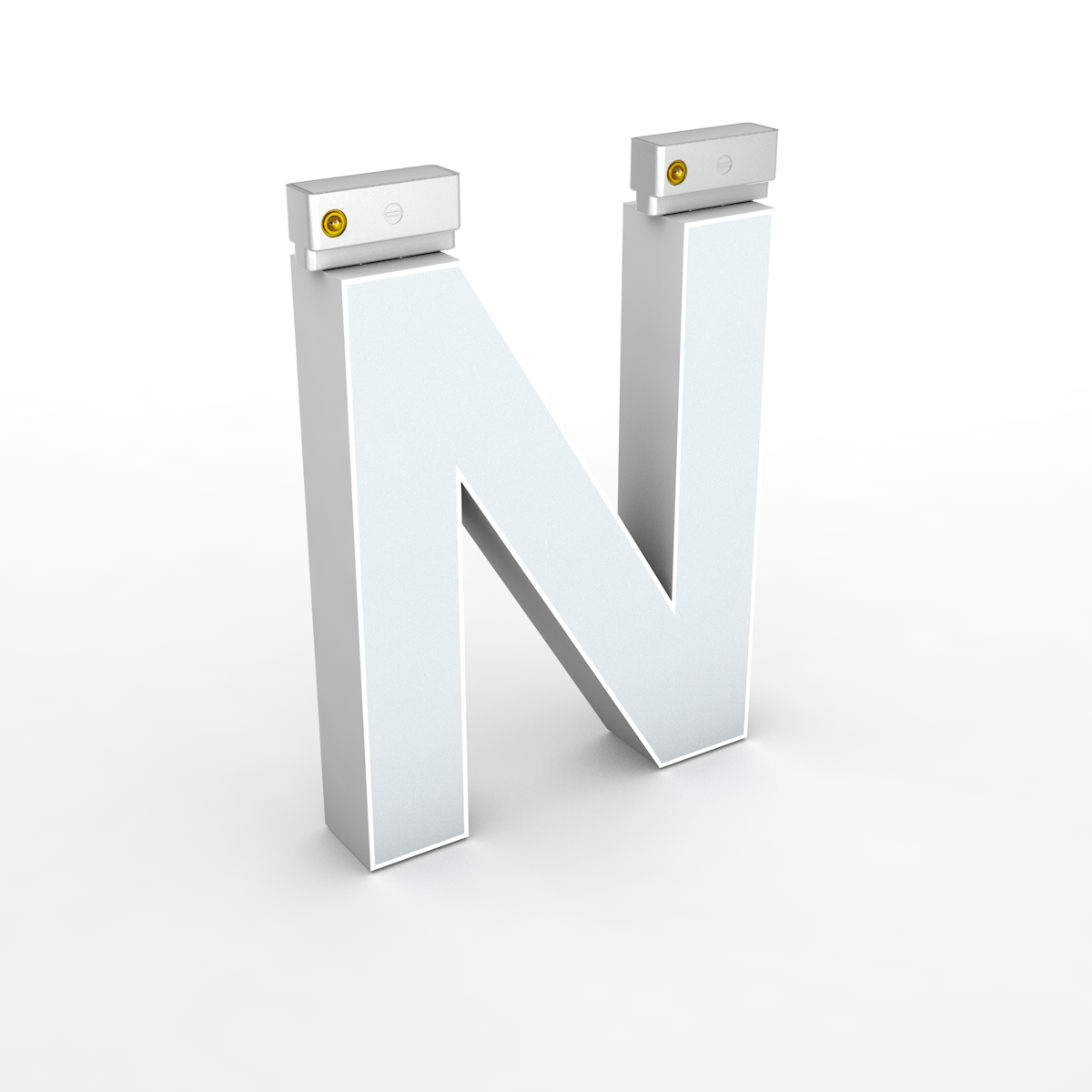 Top Track Hang Letter H150mm