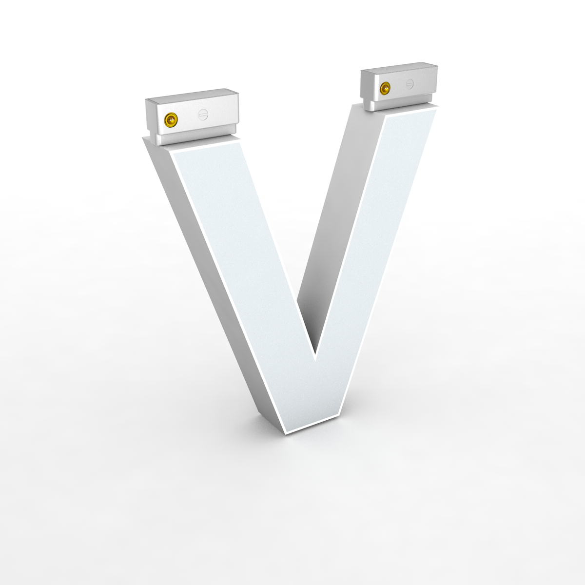 Top Track Hang Letter H150mm