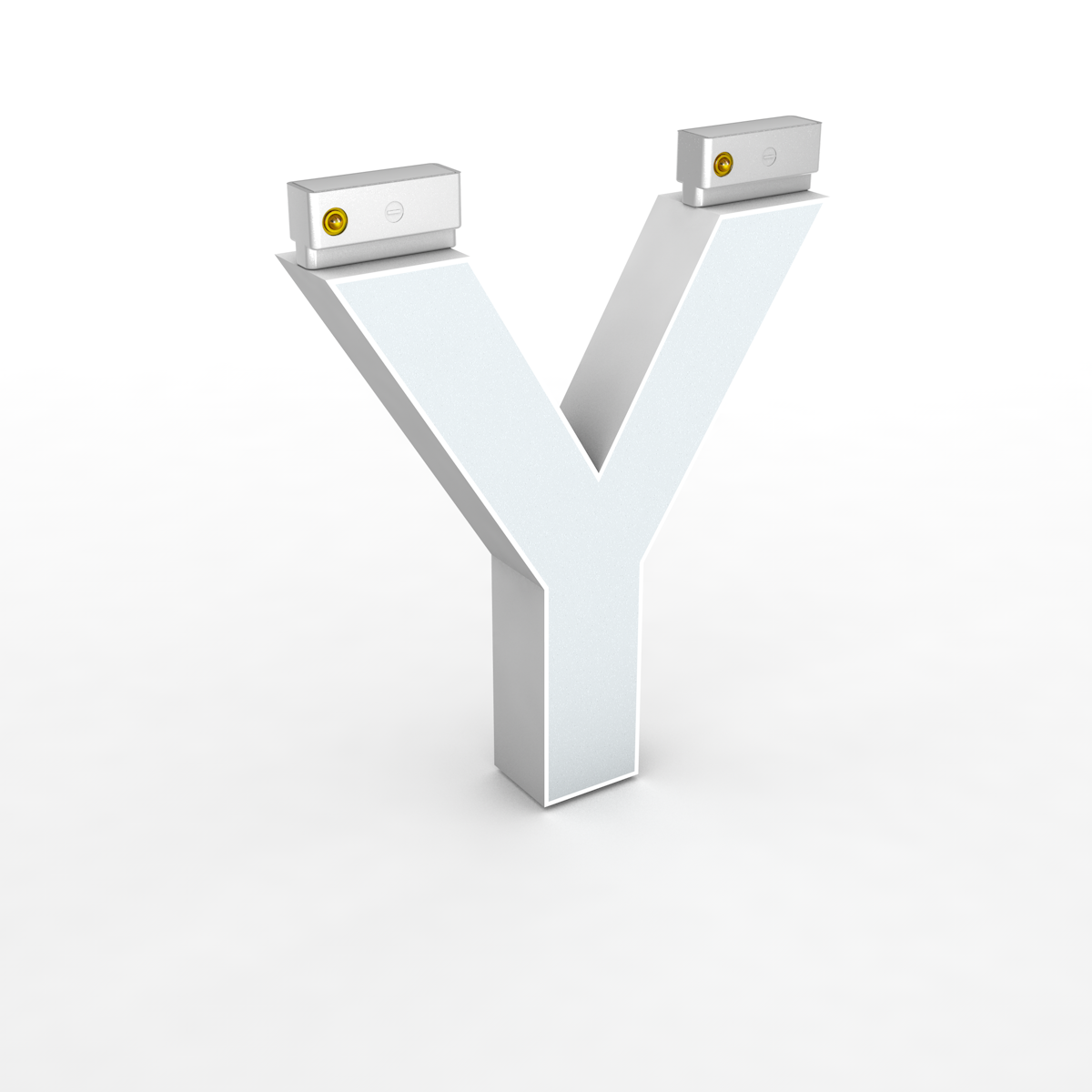 Top Track Hang Letter H150mm